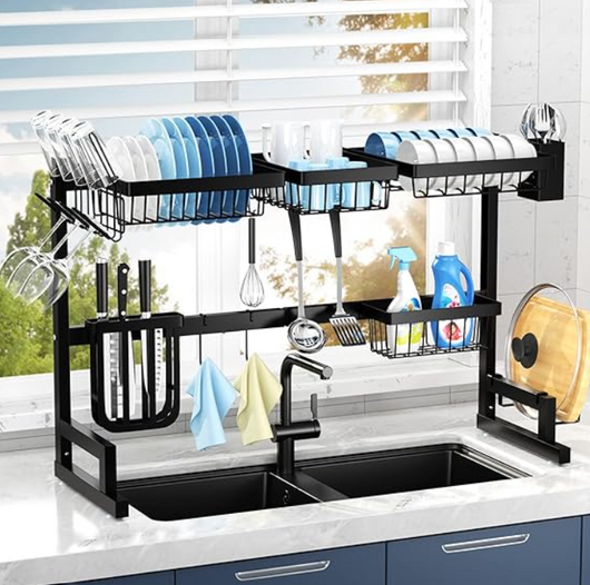 Organizador y Escurridor de Platos Para Cocina (85 cm)
