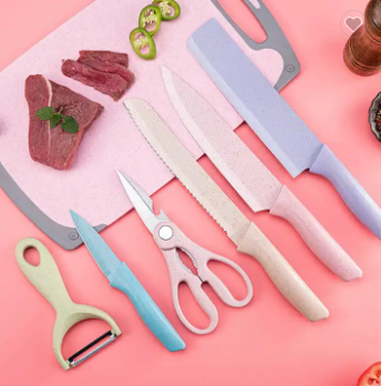 Oferta 18 de Septiembre - Set Premium de Cuchillos de Cortes Profesionales (6 Piezas)